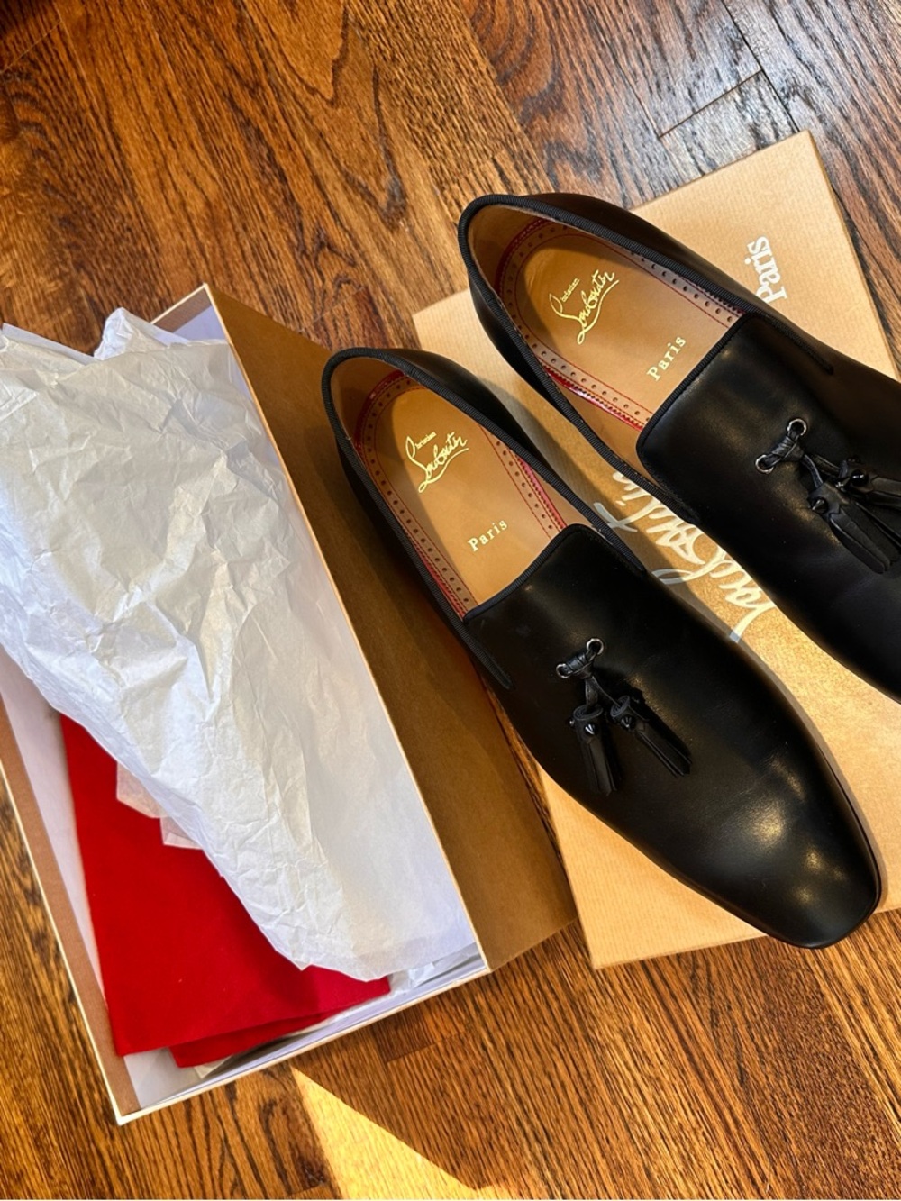 Men’s Christian Louboutin Tassel Dress Shoes - Picture 3 of 10